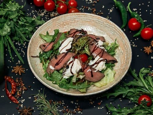 Rostbiff salat